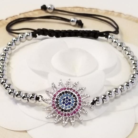Jewelry - NEW Multi Colors Pave CZ Bracelet